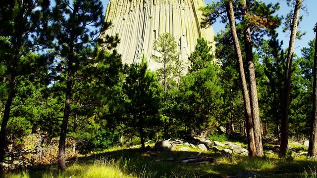 Devils Tower Monument Wyoming Black Hills USA