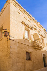 Fototapeta na wymiar Mdina, Malta. Old building
