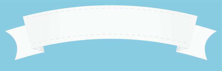 Christmas White title ribbon