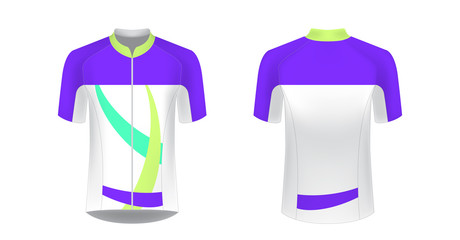 cycling jersey mockup