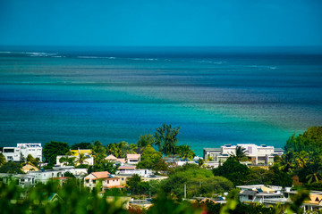 Ile Maurice - Arc-en-ciel sur le lagon