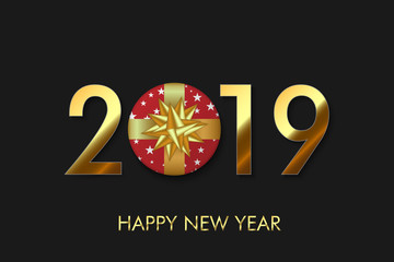Happy New Year 2019 background