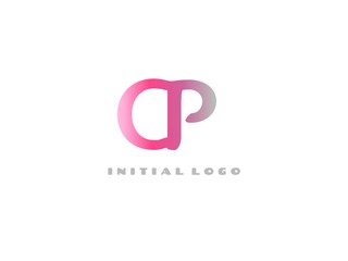 CP Initial Logo for your startup venture