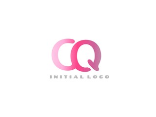 CQ Initial Logo for your startup venture