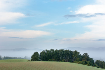北海道美瑛・秋の風景