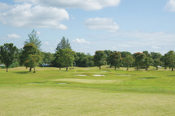 Fototapeta na wymiar Golfclub Philipinen