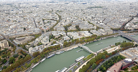 France Paris and the Seine River