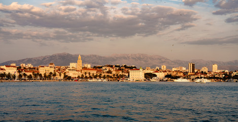view of split