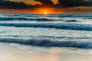 Blue Seas Bold Sunrise