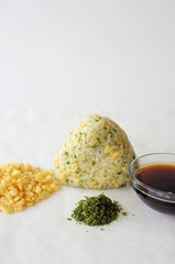 悪魔のおにぎりと材料