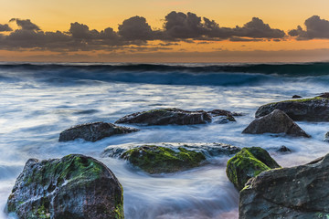 Fototapeta premium Rocky Sunrise Seascape