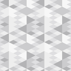 ..Triangles background. Vector geometric seamless pattern in pastel retro colors and textured simple shapes.