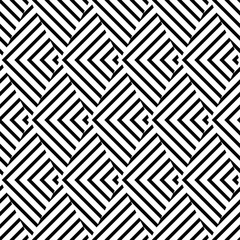 Seamless abstract geometric pattern. Striped triangles. Vector pattern. Mosaic texture. Can be used for wallpaper, textile, invitation card, wrapping, web page background.