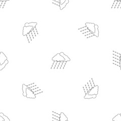Cloudburst pattern seamless vector repeat geometric for any web design