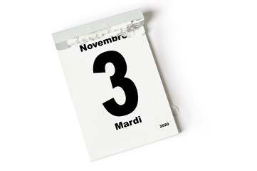 3. Novembre 2020