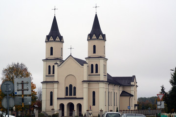 Old catholic church in Belarus.