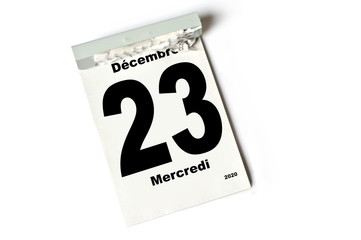 23. décembre 2020