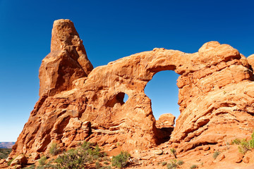 Turret Arch, Arches national park, Utah, USA