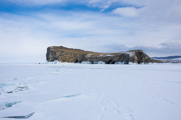 The coast of Olkhon Island