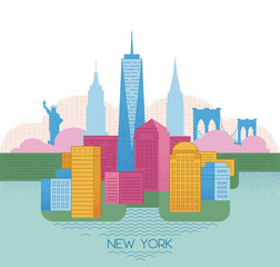 New York skyline. © antikwar1