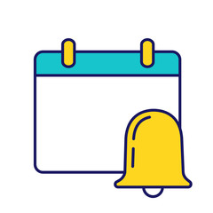 Event notification color icon