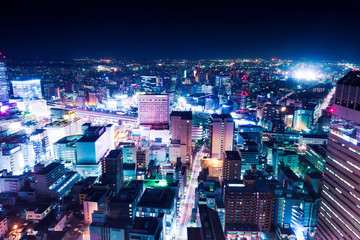 仙台の風景：夜