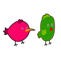 Birds cartoon