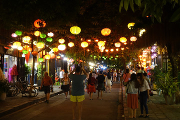 Hoi An by night, Vietnam