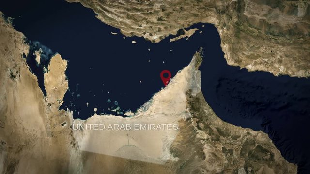 4K City Zoom: Dubai Burj Park - UAE