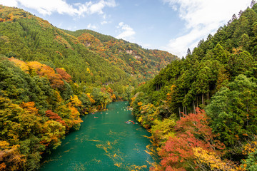 river in the mountains