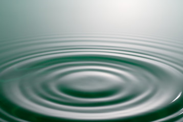 Waves on water surface