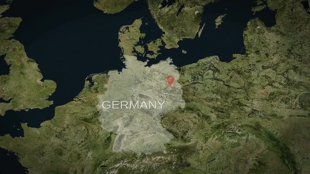 4K City Zoom: Berlin &ndash; Germany