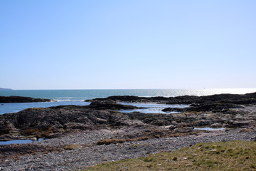 Rocky coastline of Long Island, Schull West Cork Ireland