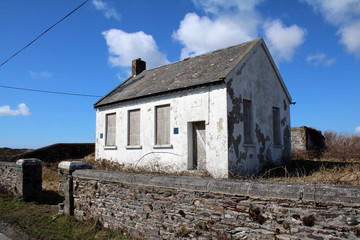 Old abandoned house on Long Island  Schull, West Cork