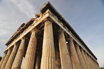 Naklejka premium Agora in Athens , Greece