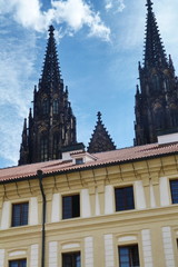 Fototapeta premium Palaces in the Castle of Prague, Czech Republic
