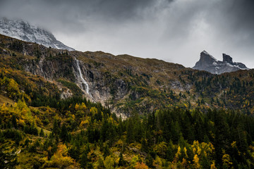 Wasserfall im Lauterbrunnental