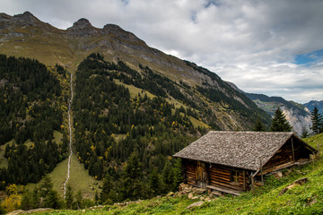 Alphütte im Hinteren Lauterbrunnental