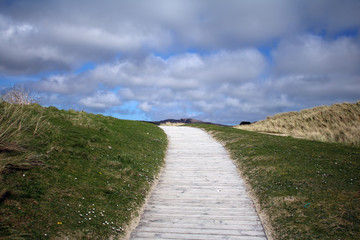 Barley Cove beach footpath West Cork, Ireland