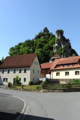 Fototapeta na wymiar Tüchersfeld in der Fränkischen Schweiz