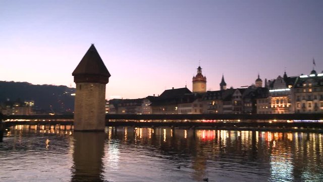 Lucerna, campanili e panorami in svizzera
