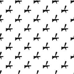 Tap pattern seamless vector repeat geometric for any web design