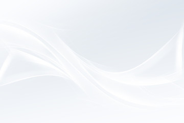 Smooth white background. Abstract creative graphic template. Decorative wall concept.