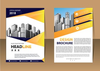 Naklejka na ściany i meble template, layout, cover, brochure, flyer, annual report for design background company