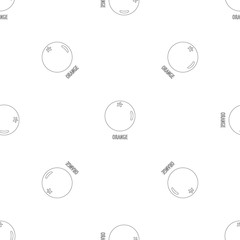 Orange pattern seamless vector repeat geometric for any web design