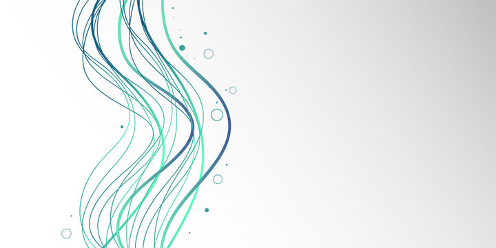 sfondo, grafica, linee, ondeggiate, onda