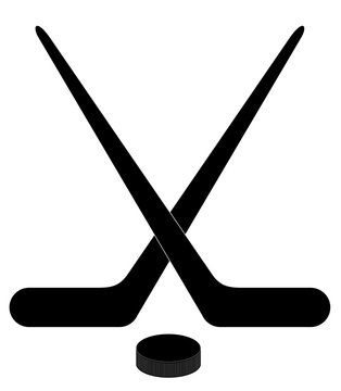 Ice Hockey icon vector eps 10