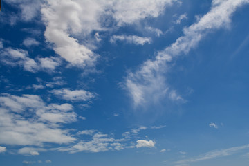 Obraz premium Beautiful Blue sky background