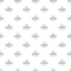 Surgery pattern vector seamless repeat for any web design