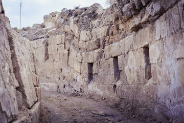 archaeology Excavation of Herodium